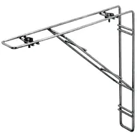 Stainless steel wall bracket for dish draining rack | 33x33 cm | 2 pieces