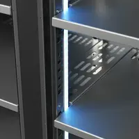 Barkoeler 3 deuren | antraciet | 1720x560x820 mm | +2 tot +10 °C