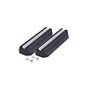 HorecaTraders Antivibratiesokkels Set - 2 Stuks - 600x180x95mm - Inclusief Inlegmoeren
