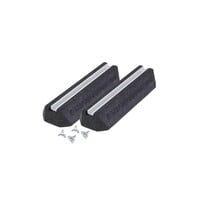 Jeu de socles anti-vibrations - 2 pièces - 600 x 180 x 95 mm - avec écrous à sertir