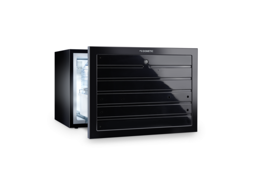  Dometic Dometic DM50NTE F Minibar-Kühlschrank – Schwarz – 550 x 496 x 418 mm 