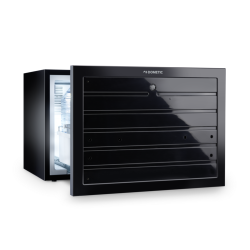  Dometic Dometic DM50NTE F Minibar-Kühlschrank – Schwarz – 550 x 496 x 418 mm 