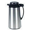 HorecaTraders insulated jug 1.9L | stainless steel | black