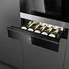 DrawBar 5B Wine Cooler | Black Glass | 5 Bottles | 597x591x141mm