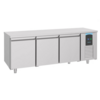HorecaTraders Bakkerskoelwerkbank met 3 deuren | 615L |210x80x85 cm