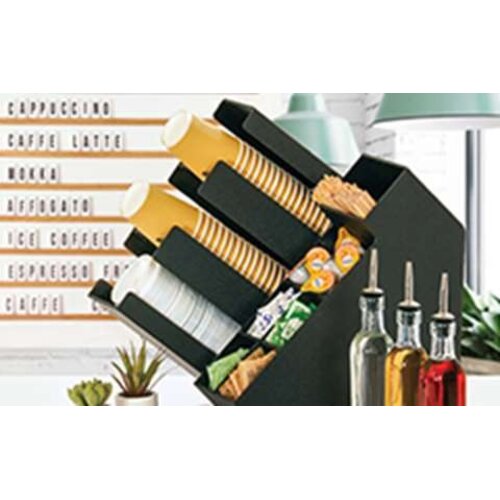 Organizer bekers en bekerdeksels