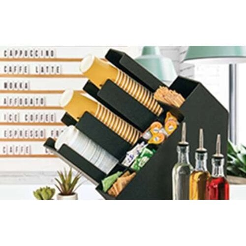 Organizer cups and cup lids