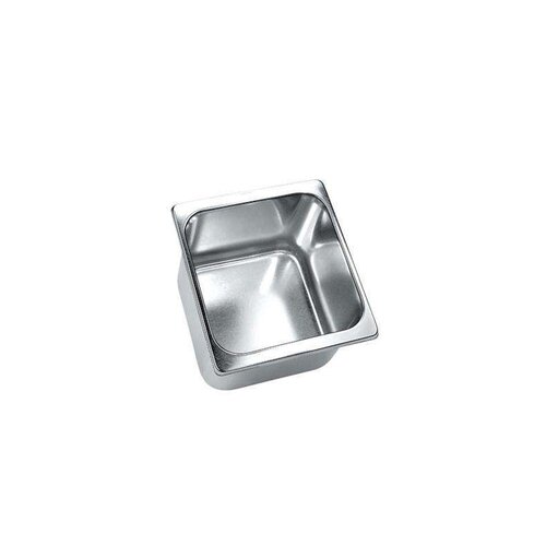  HorecaTraders Bac à glace en acier inoxydable - 180 x 165 x 125 mm 