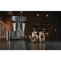 Three-spindle drink mixer | powder-coated steel | 50.165x33.02x26.67cm