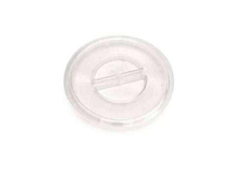  HorecaTraders Transparenter Deckel für Sorbet | Polycarbonat | Ø 200 mm 