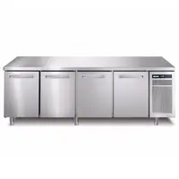 Bakery refrigerated counter | 480L | 4 doors | 2560x800x900 mm