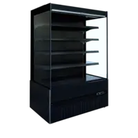 Wandkoeling Zwart | 1935x665x1920 mm | +2/+8 °C | 4 etages