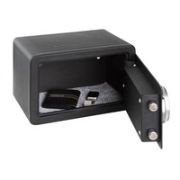 Bolero Standard Hotel Safe - Black - 200x310x200mm
