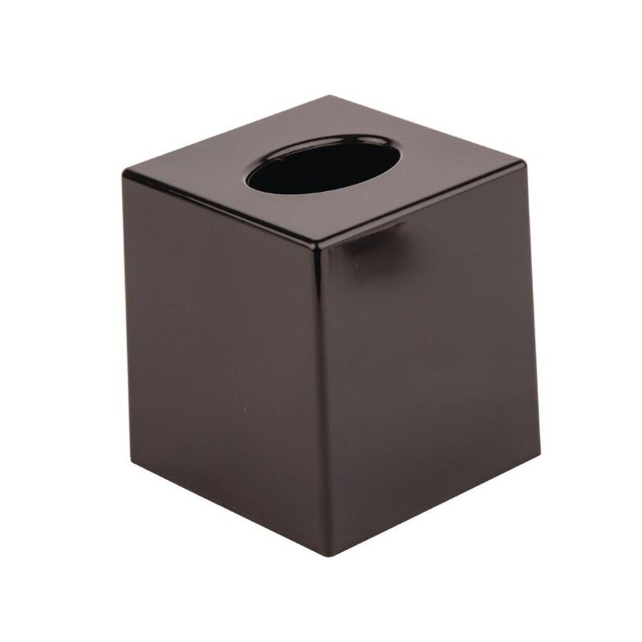Tissue Box Square | Black
