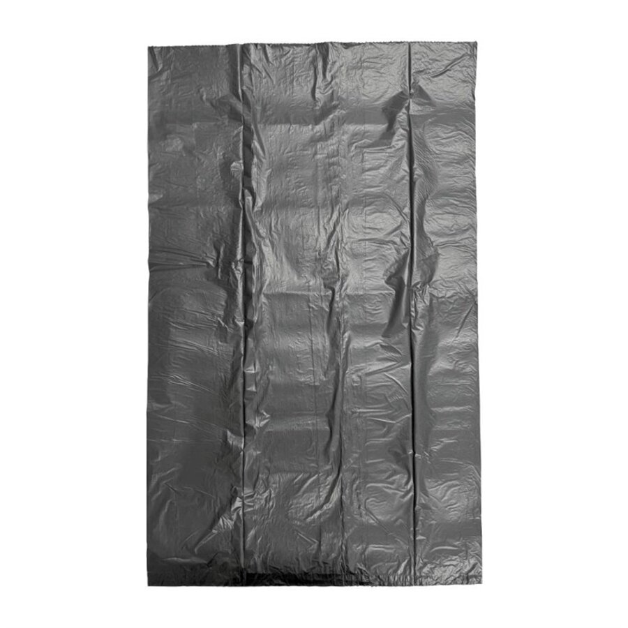 Sacs poubelle noirs recyclés | 120 L | 20 kg | (100 unités)