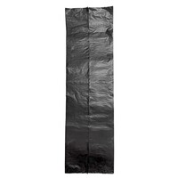 Sacs poubelle noirs recyclés | 120 L | 20 kg | (100 unités)