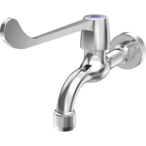  Intersan Wall-mounted faucet 1/2" | Chrome-plated | Jet breaker | Fixed spout 151 mm 