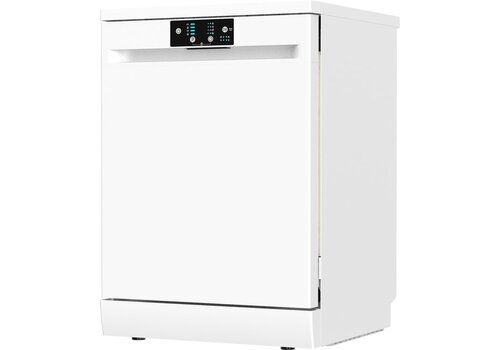  HorecaTraders Exquisit GSP8614-450DW - Vaatwasser - Vrijstaand - Startuitstel - 14 Couverts - 47dB - Wit 