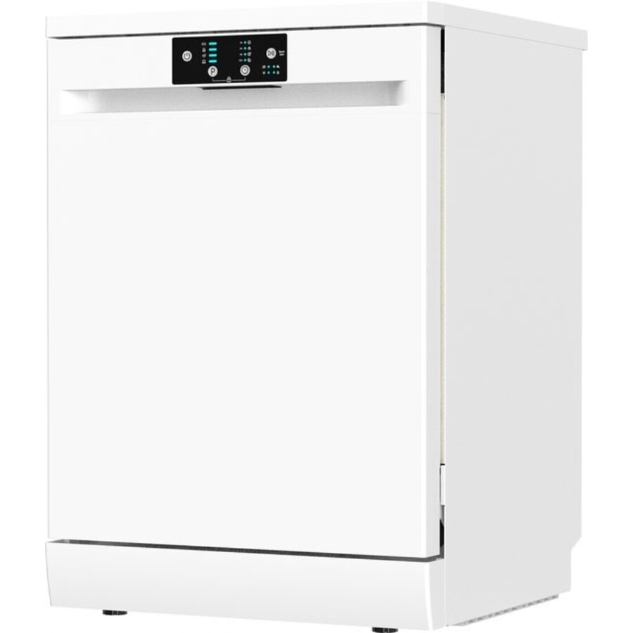 Exquisit GSP8614-450DW – Geschirrspüler – Freistehend – Startzeitvorwahl – 14 Maßgedecke – 47 dB – Weiß