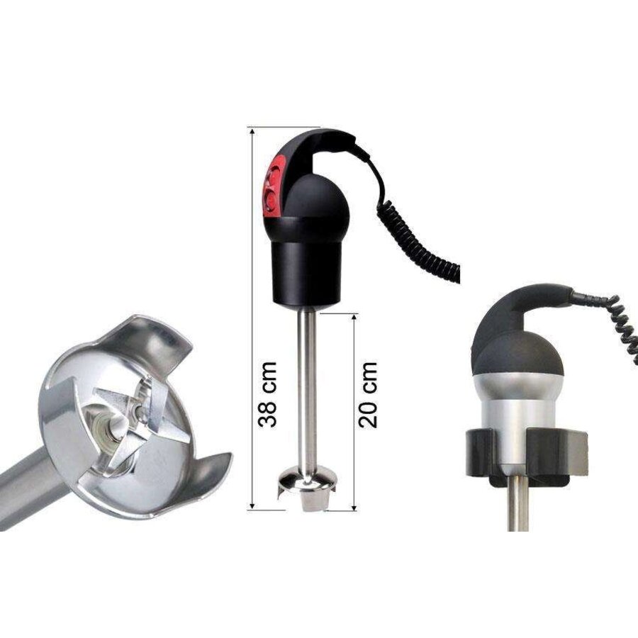 Horeca Traders Stabmixer – Kisag – 20 cm – 250 W – KSG-0002-000