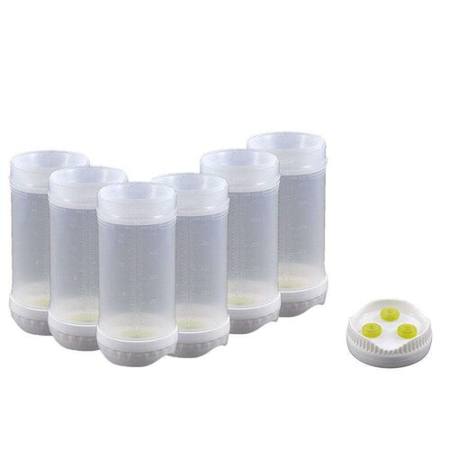  Horeca Traders Dosing Bottle - 473ml - Set of 6 - Triple Valve - FFO-5223-000 