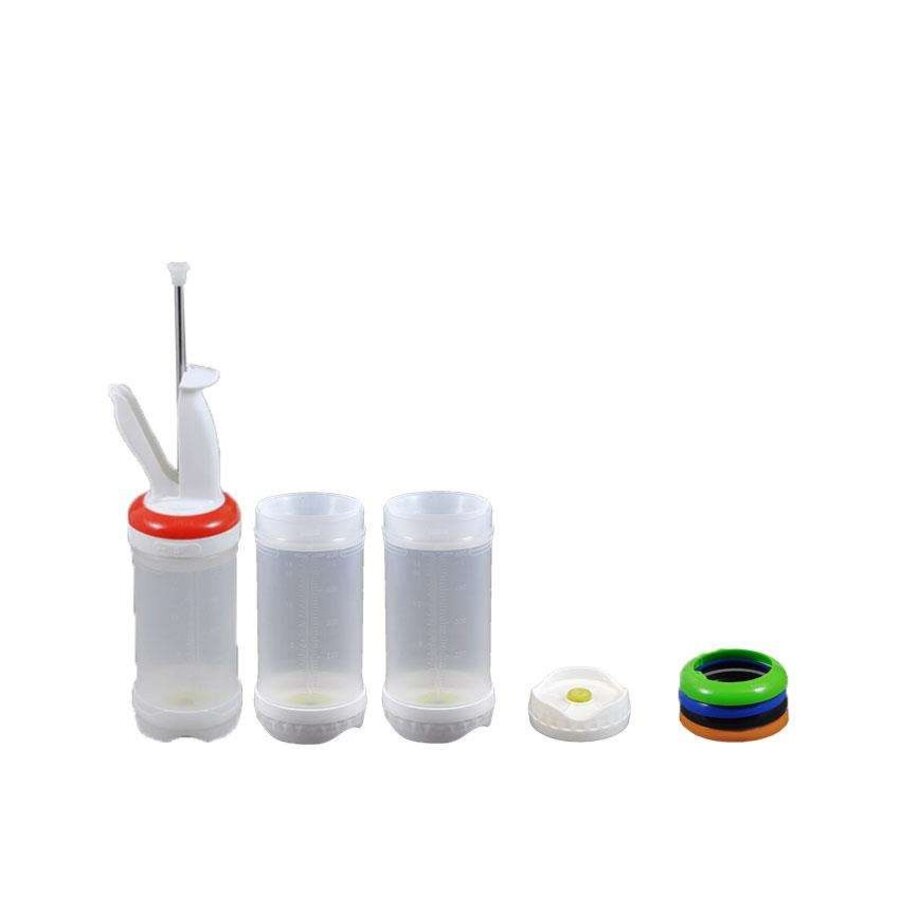 Horeca Traders Portion Dosing System - Portion Pal - 473ml - Set of 3 - FFO-2221-000