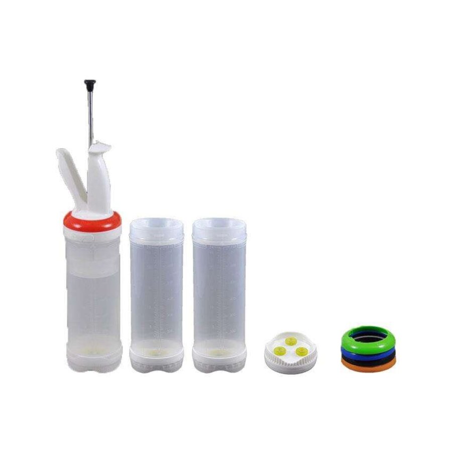 Horeca Traders Portie Doseersysteem - Portion Pal - 709ml - Set van 3 stuks - Triple Valve - FFO-2423-000