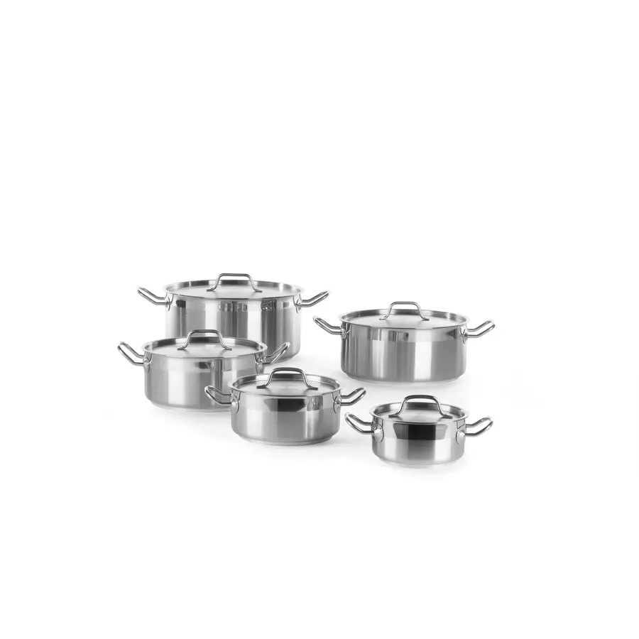 Saucepan with lid - Profi Line - Stainless steel - 5 sizes