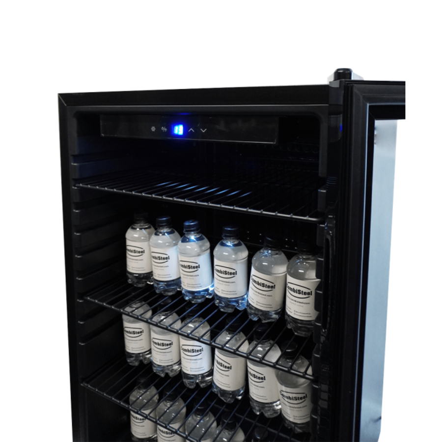 Compact Table Top Refrigerator 115L – Black | Energy Efficient and Quiet