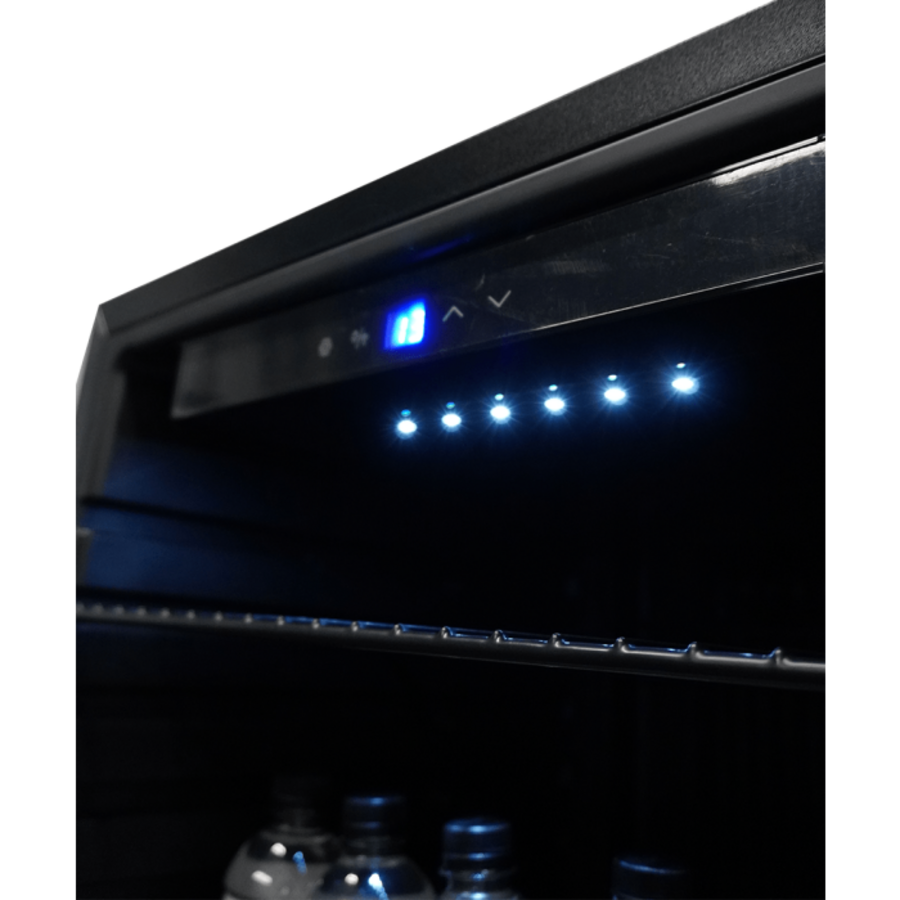 Compact Table Top Refrigerator 115L – Black | Energy Efficient and Quiet