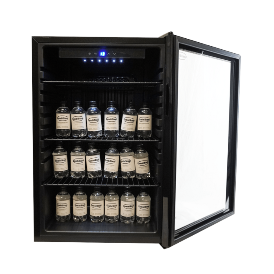 Kompakter Tischkühlschrank 115 l – Schwarz | Energieeffizient und leise