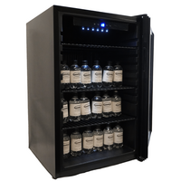Compact Table Top Refrigerator 115L – Black | Energy Efficient and Quiet