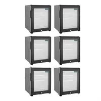 G-Serie Hotelzimmer-Kühlvitrine 29 l mit Glastür