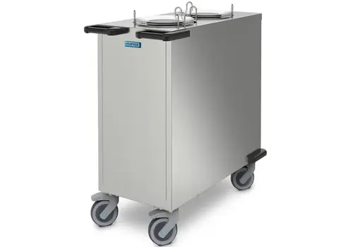  Hupfer Horeca Traders Stainless Steel Plate Stacker Unheated 106 Plates Ø 180–330 mm 