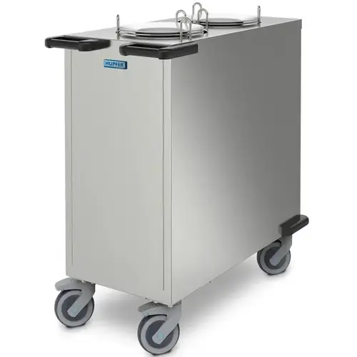  Hupfer Horeca Traders Stainless Steel Plate Stacker Unheated 106 Plates Ø 180–330 mm 