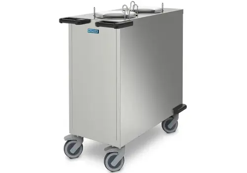  Hupfer Horeca Traders Bordenstapelaar  RVS  Onverwarmd  144 Borden Ø180-330mm 