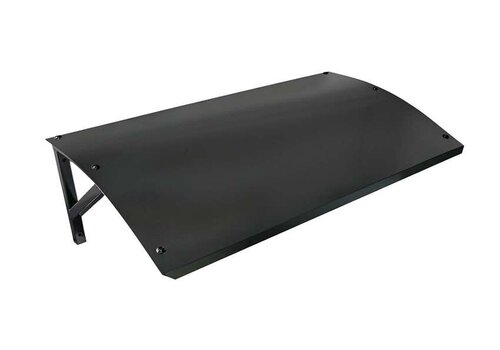  Schutzdach – Verzinkter Stahl – Schwarz – 920 x 540 mm 