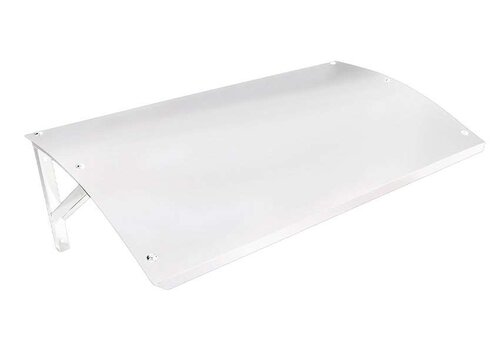  Beschermdak - Verzinkt Staal - Wit - 1150x640mm 