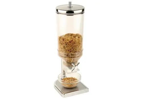  HorecaTraders Distributeur de céréales 1 x 4,5 L 220 x 175 x 520 (h) mm 