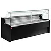 HorecaTraders Koeltoonbank 1500x800x1220 mm met RVS Werkblad en LED – Statische Koeling +4/+6°C
