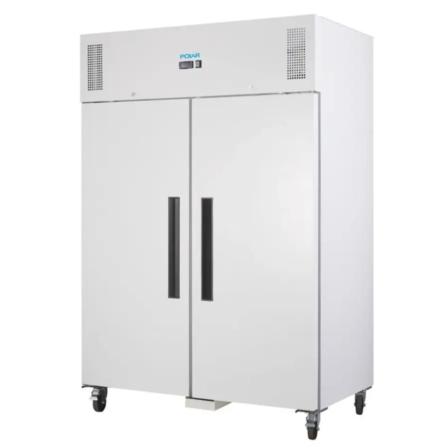 Réfrigérateur commercial Polar série G PG042 1200 L – Double porte blanc