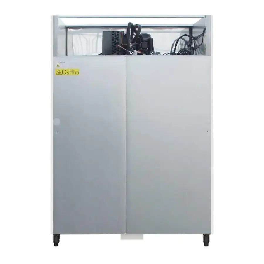 Polar G-Series PG042 Commercial Refrigerator 1200L – Double Door White