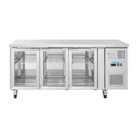 U-Serie Werkbank Koelkast 465L – RVS, Digitale Bediening