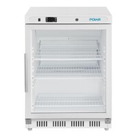 Polar C-Series Under Counter Display Fridge White - 150Ltr