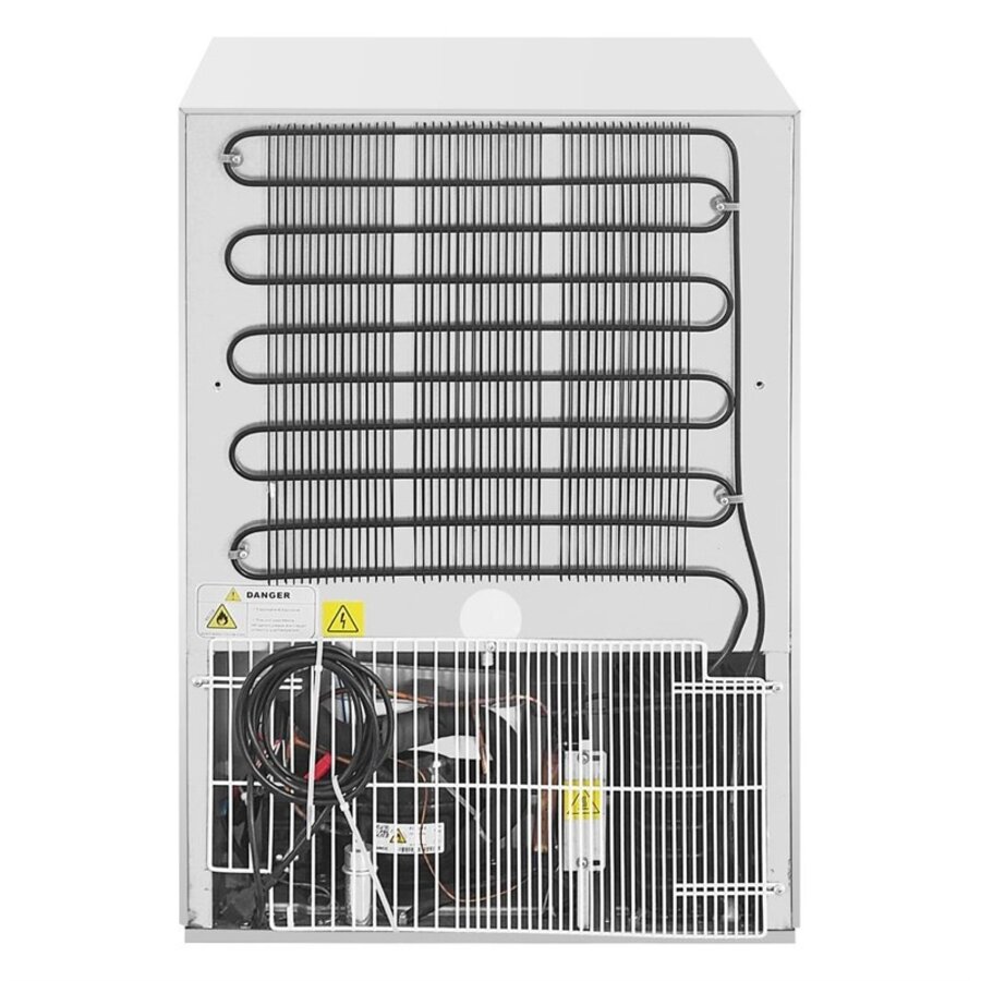 Réfrigérateur vitrine sous comptoir Polar série C, blanc - 150 L