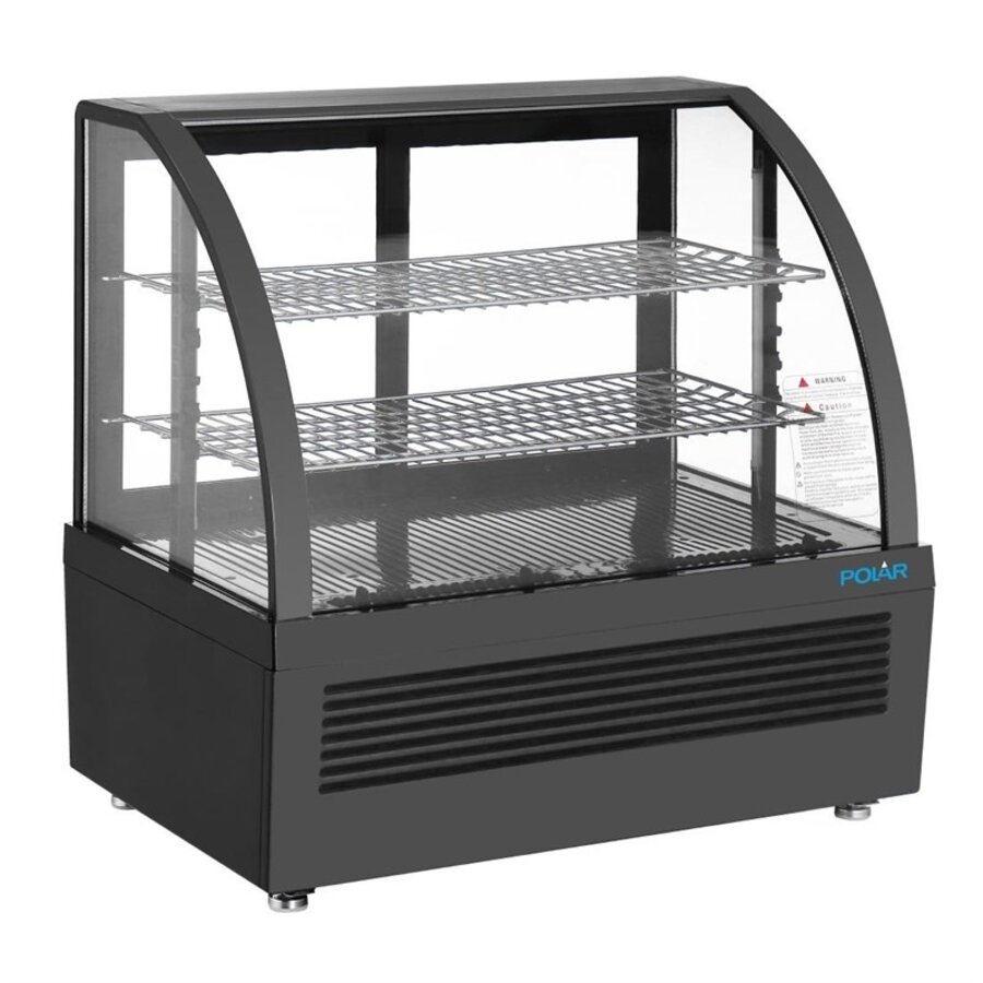 Tischkühlschrank der C-Serie, 100 l – Schwarz