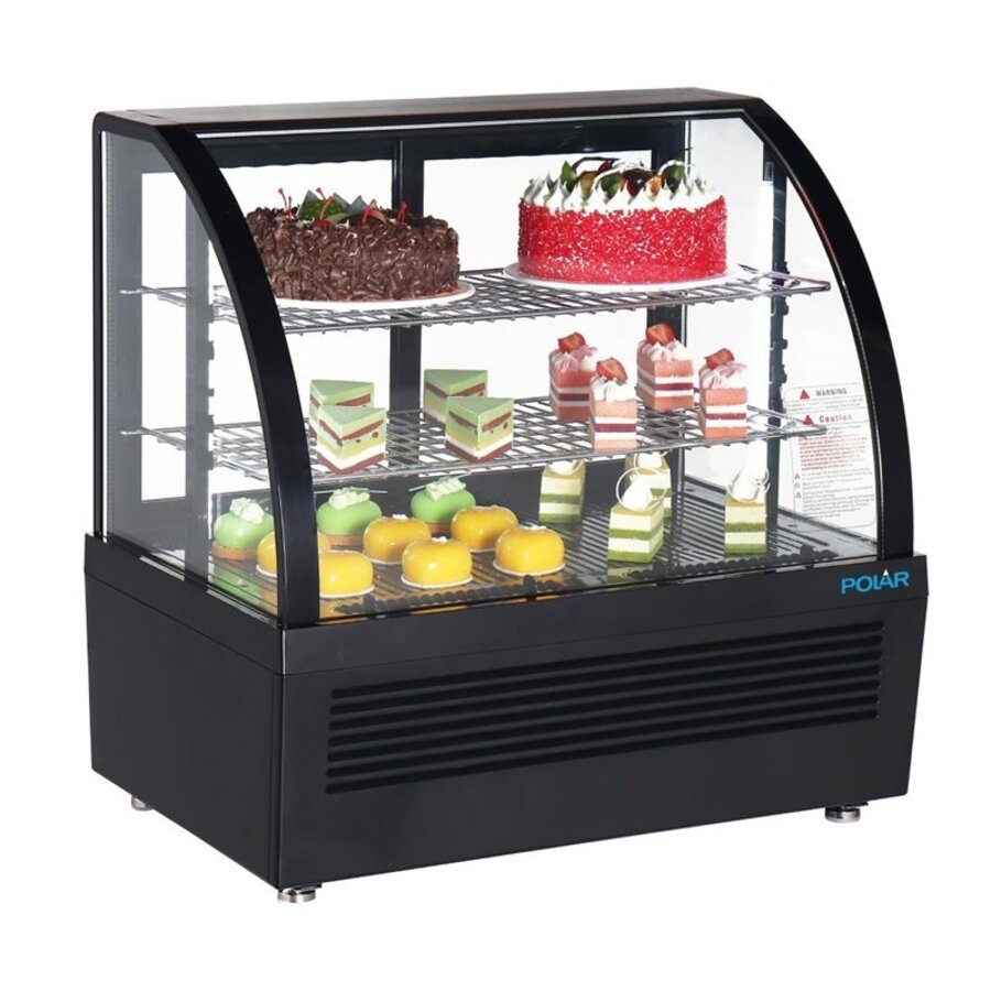 Tischkühlschrank der C-Serie, 100 l – Schwarz