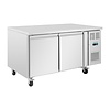 U-serie 2-deurs Counter Koelkast 427L – Professionele RVS prepareercounter