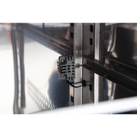 U-Series Double-Door Counter Refrigerator 282L – Professional Stainless Steel Worktop Refrigerator