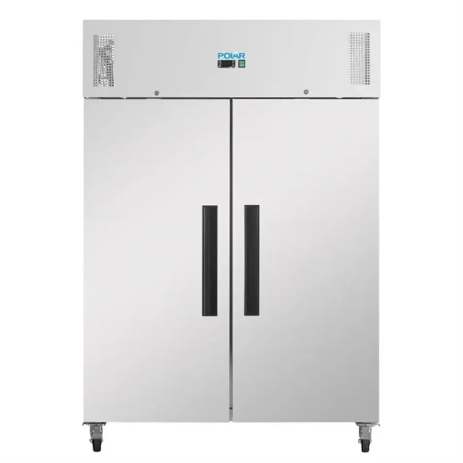 Congélateur 2 portes série G 1200 L – Congélateur professionnel en acier inoxydable GN 2/1